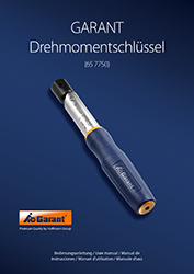 Garant drehmomentschlüssel